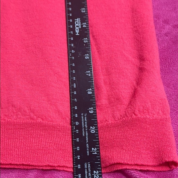 (R) J.CREW Vibrant Pink Sweater, size S - Picture 5 of 9